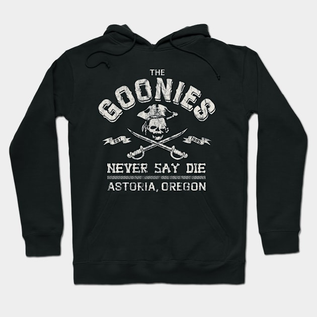 The Goonies Never Say Die Hoodie by Stewart Cowboy Prints